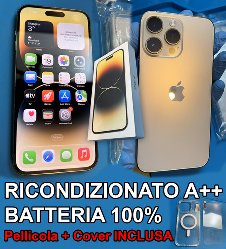 Iphone pro max 256gb oro - iphone,